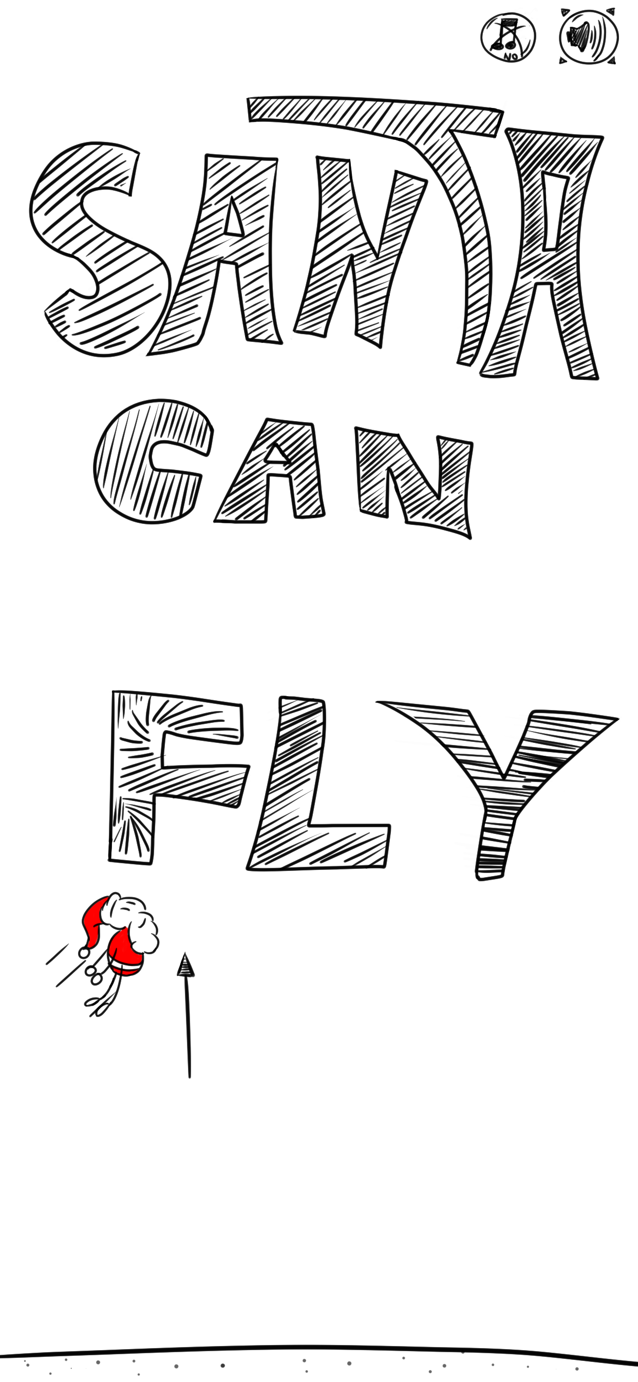 Running Santa - Offline Game