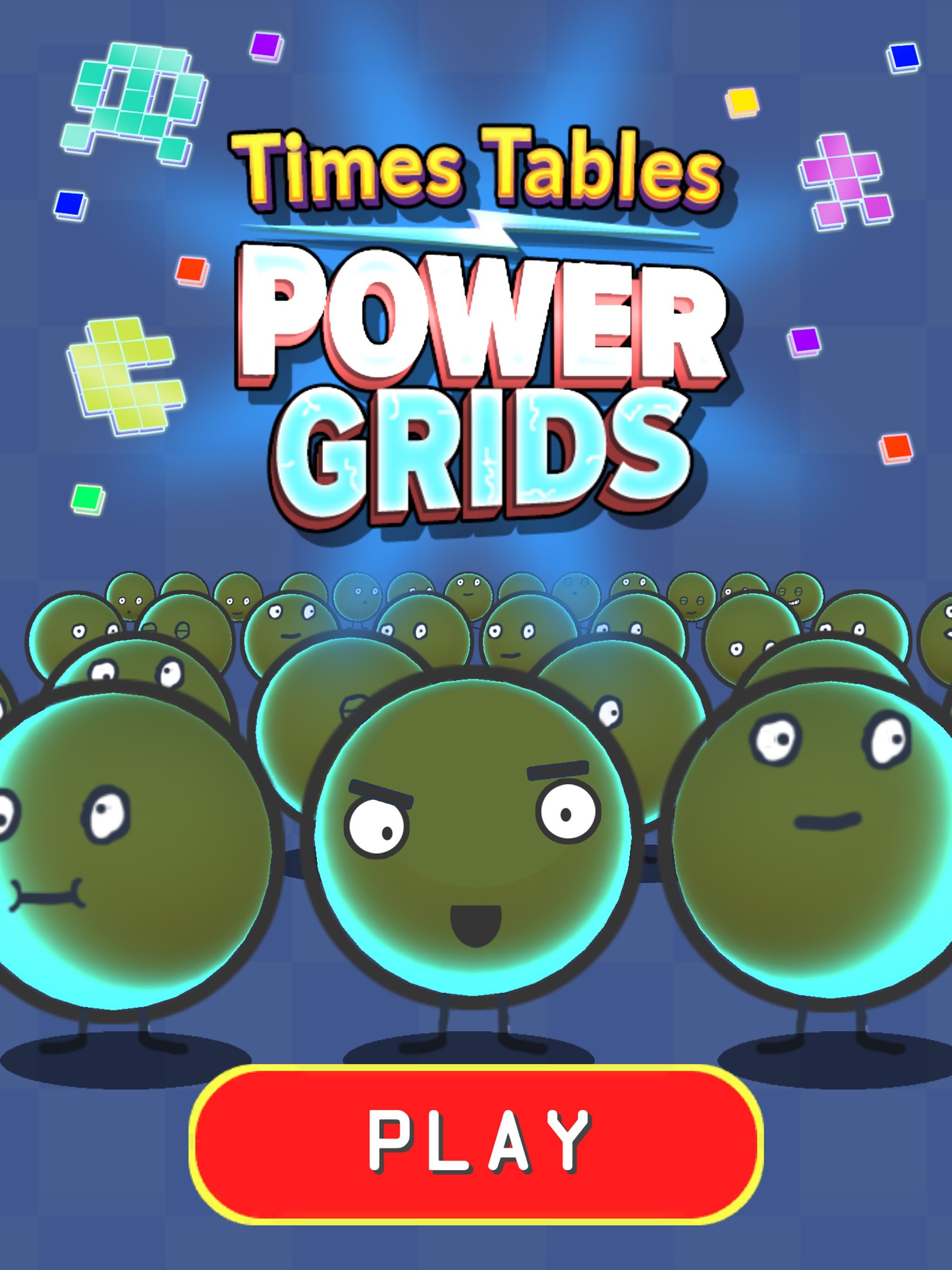 Times Tables Power Grids Lite