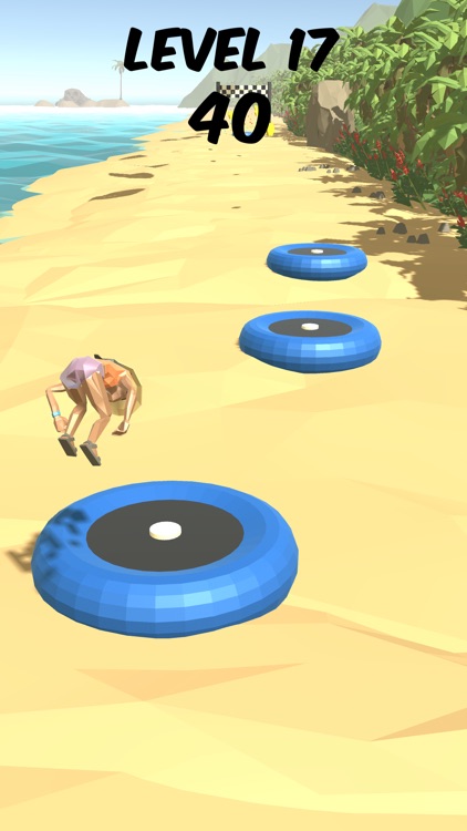 Trampoline Run Bounce Flip Fun