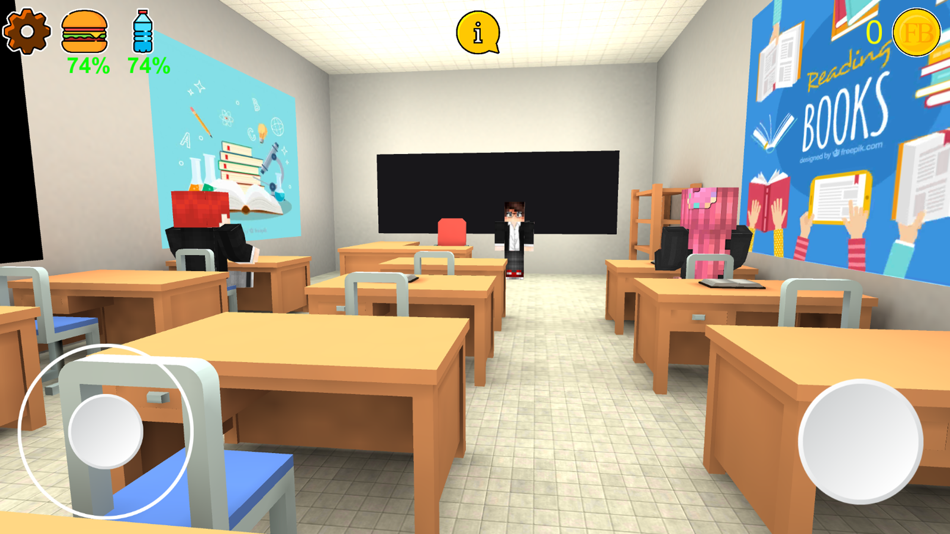 #2. School and Neighborhood Game (iOS) Podle: Vladimir Dolgov