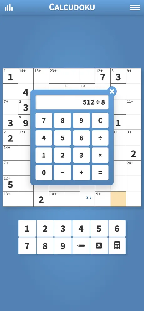 Calcudoku · Quebra-Cabeças