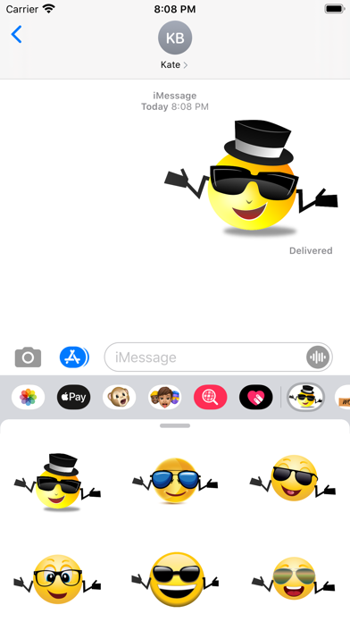 Shrug Emoji Sticker Packのおすすめ画像1