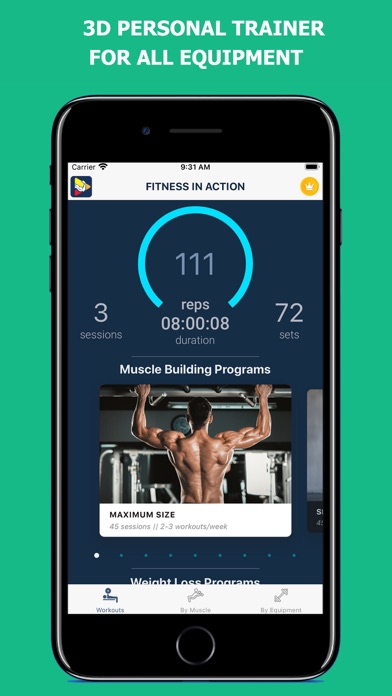 Gym Workout - Muscle Building screenshot 3