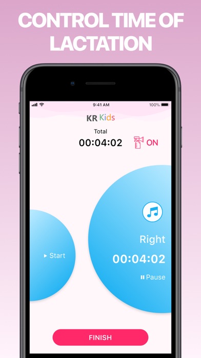 Screenshot #3 pour KR Kids: Baby feeding tracker