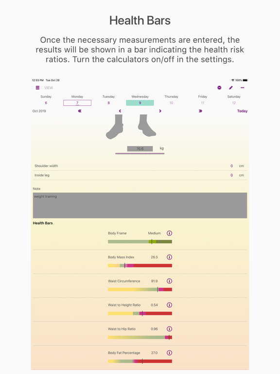 Screenshot #6 pour Remeasure Men Body