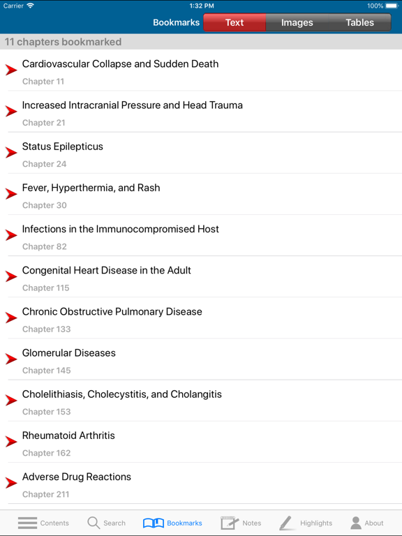 Harrison’s Manual of Med. 20/E iPad screenshot
