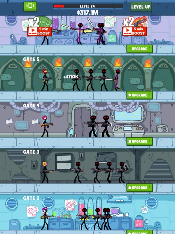 Idle Stickman screenshot 9
