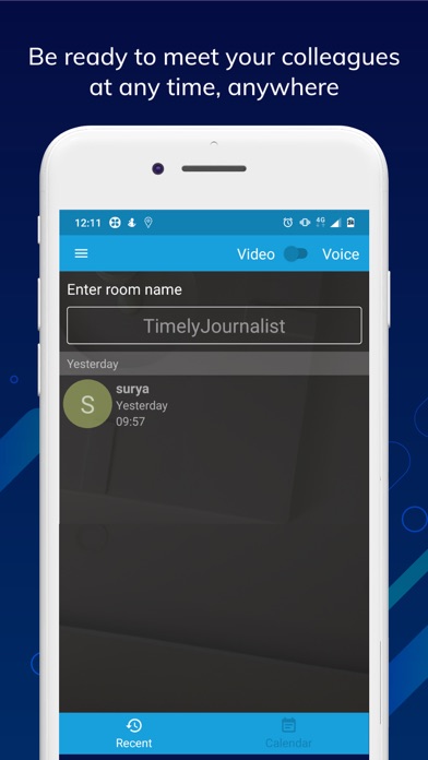 Screenshot #3 pour Mobinar : VideoCallConference