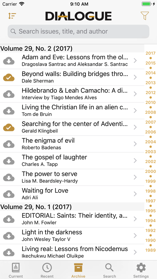 #3. College & University Dialogue (iOS) 由: General Conference Corporation of Seventh-day Adventists