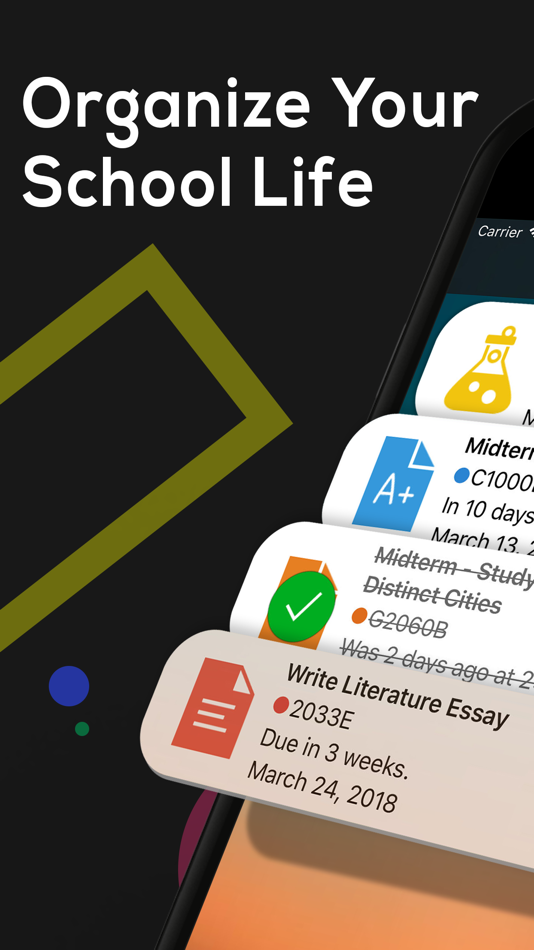 #1. B4Grad: Homework Planner App (iOS) 由: Anthony Giugno