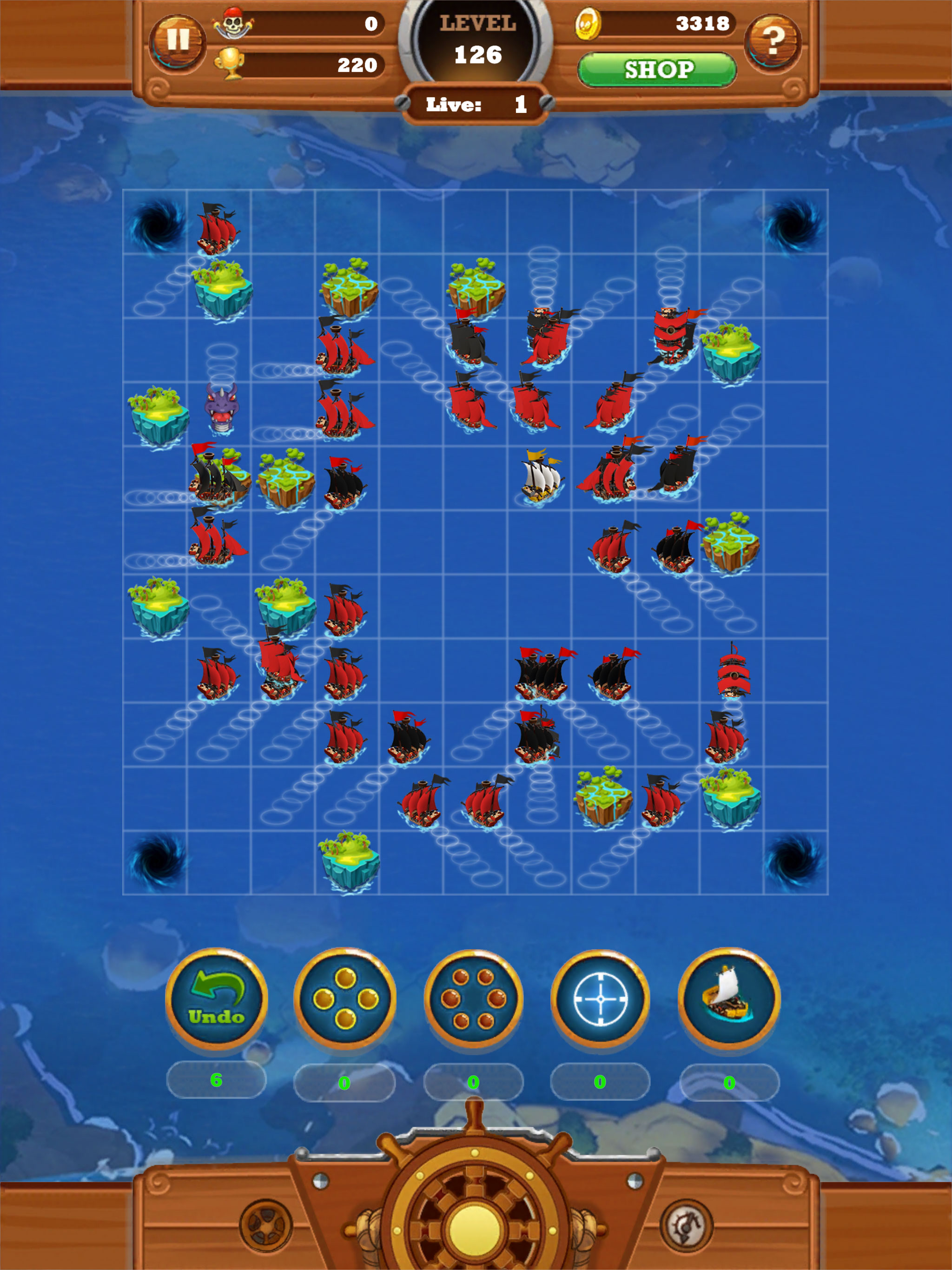 Seven Ships Battle: Pirate Sea