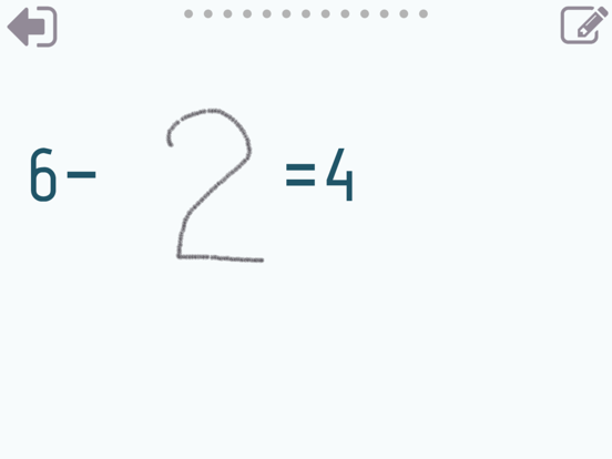 First Grade Math Trainer iPad screenshot
