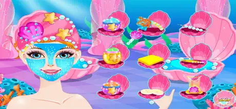 Mermaid Games, Dressing & Hair