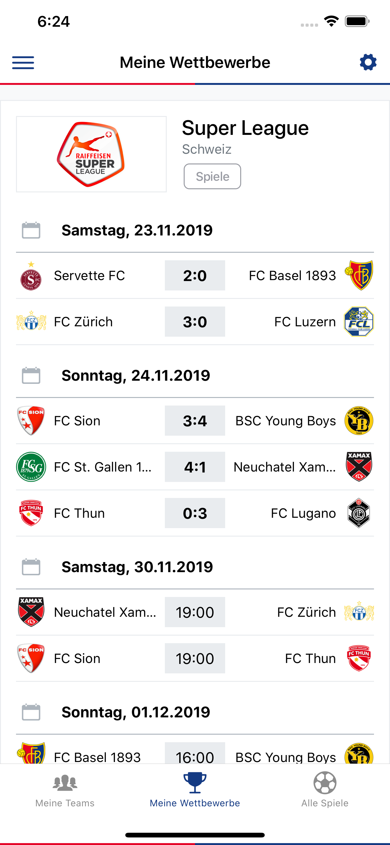 Rotblau – FC Basel App screenshot 3