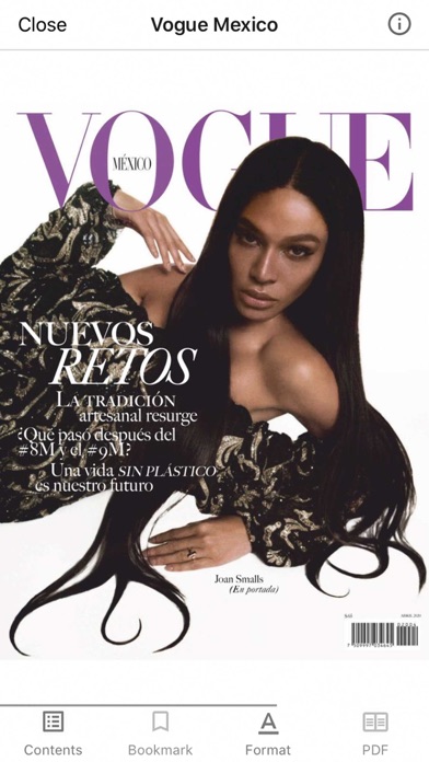 Vogue México Screenshot