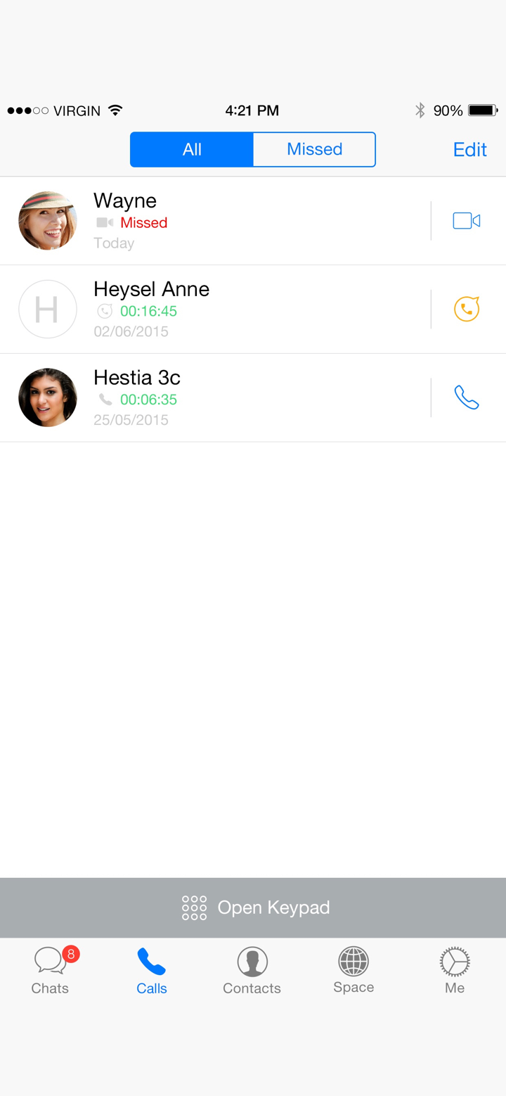 Hi - Instant Messenger screenshot 1