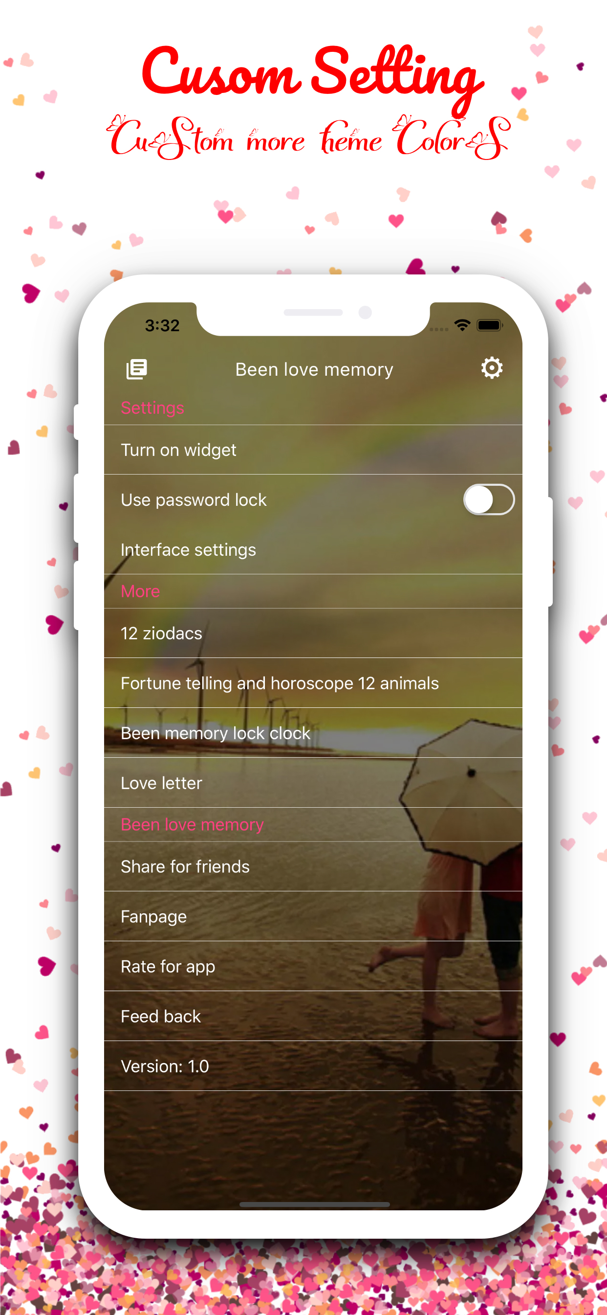 Love Memory: InLove Widgets screenshot 4