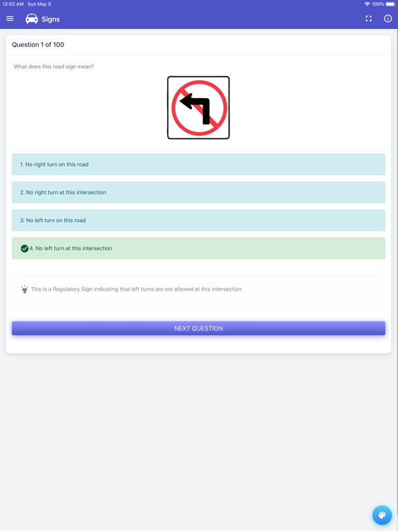 Screenshot #5 pour GA DMV Test