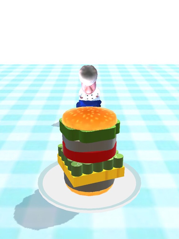 HamBurger- Folding Puzzle Game iPad screenshot