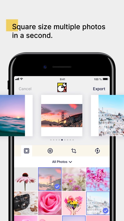 SquareDude - Square Fit Photo