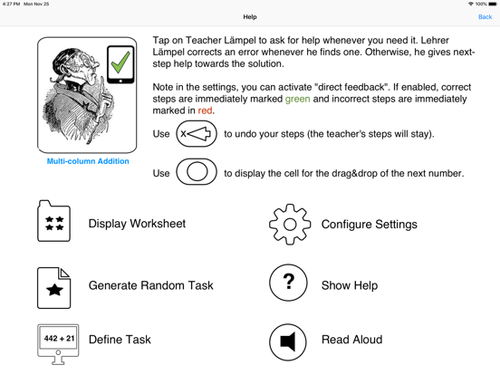 Lehrer Lämpel: Addition iPad screenshot