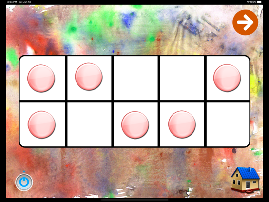 Subitizing Flash Cards iPad screenshot