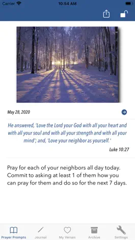 Game screenshot Prayer Prompts Journal apk