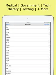 Acronyms and Abbreviations ipad bilder 1