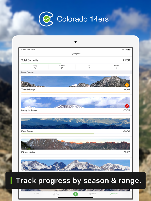 Screenshot #5 pour Colorado 14ers