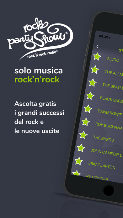 Screenshot #1 pour Rockpartyshow - Musica Rock