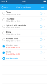 Easy Reminders screenshot