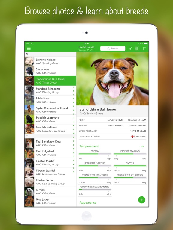 iKnow Dogs 2 PRO iPad screenshot 3 - Reference app