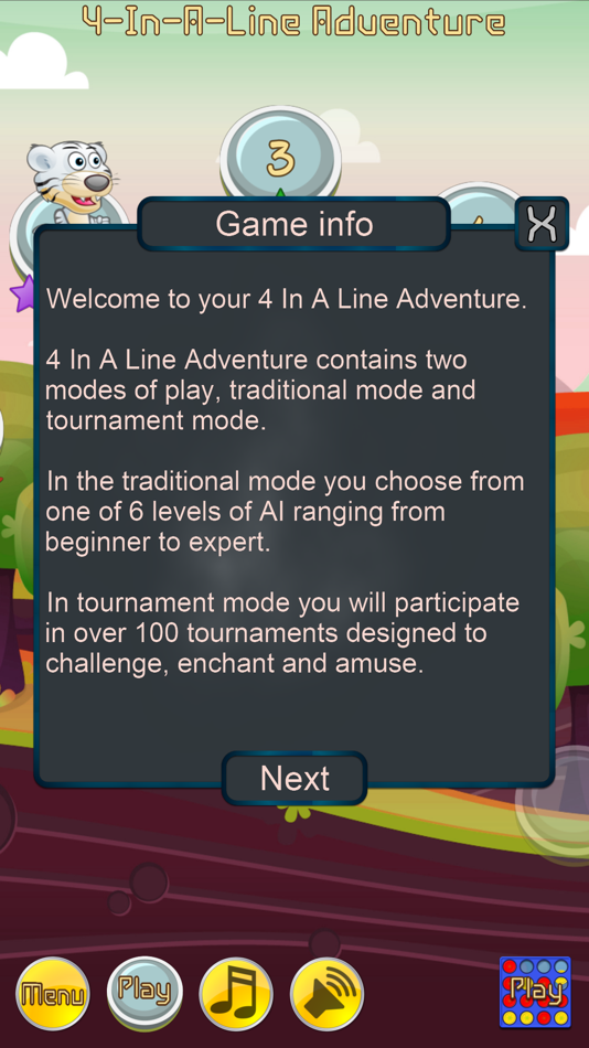 #3. 4 In A Line Adventure (iOS) 由: ZingMagic Limited