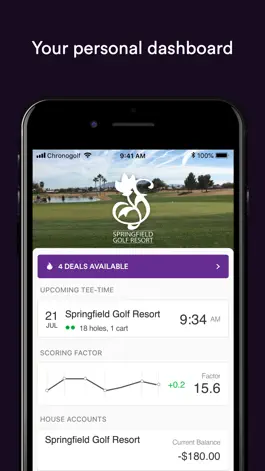 Game screenshot Springfield Golf Resort apk