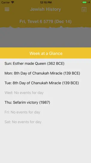 Today In Jewish History iPhone Screenshot 3