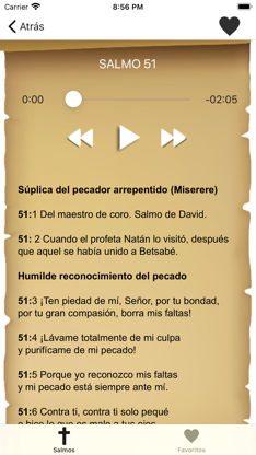 Biblia: Salmos con Audio screenshot 2