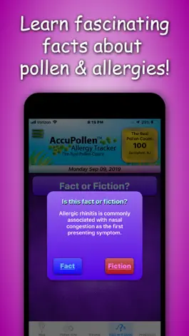 Game screenshot AccuPollen™ Allergy Tracker hack