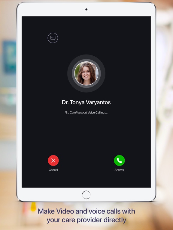 CarePassport iPad screenshot 7 - Medical app