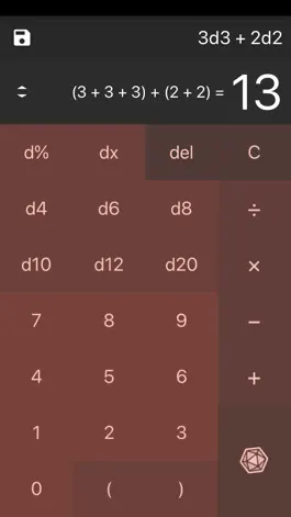 Game screenshot d20 Calculator hack