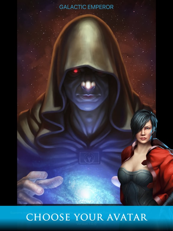 Galactic Emperor: Space RPG iPad screenshot