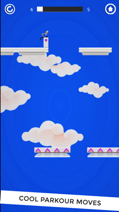 Stickman Parkour 3D Ninja Run screenshot 1