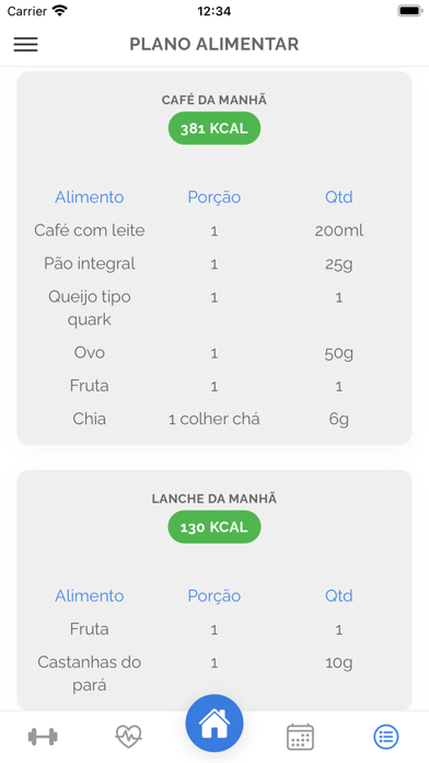 Meu Personal Trainer Screenshot