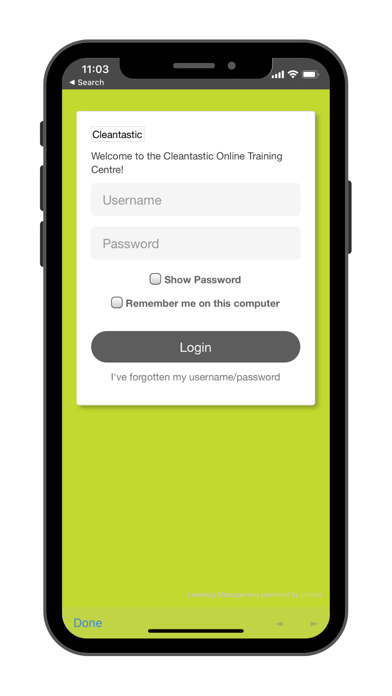 Screenshot #3 pour Cleantastic Mobile App