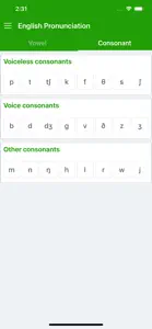 Learn English Pronunciation screenshot #2 for iPhone