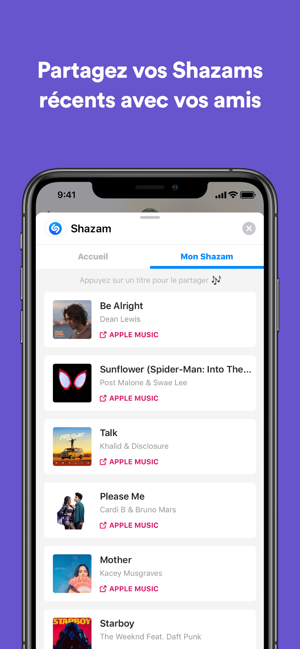 ‎Shazam: Identifier la musique Capture d'écran