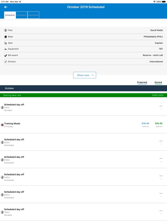 Screenshot #4 pour Check My Pay