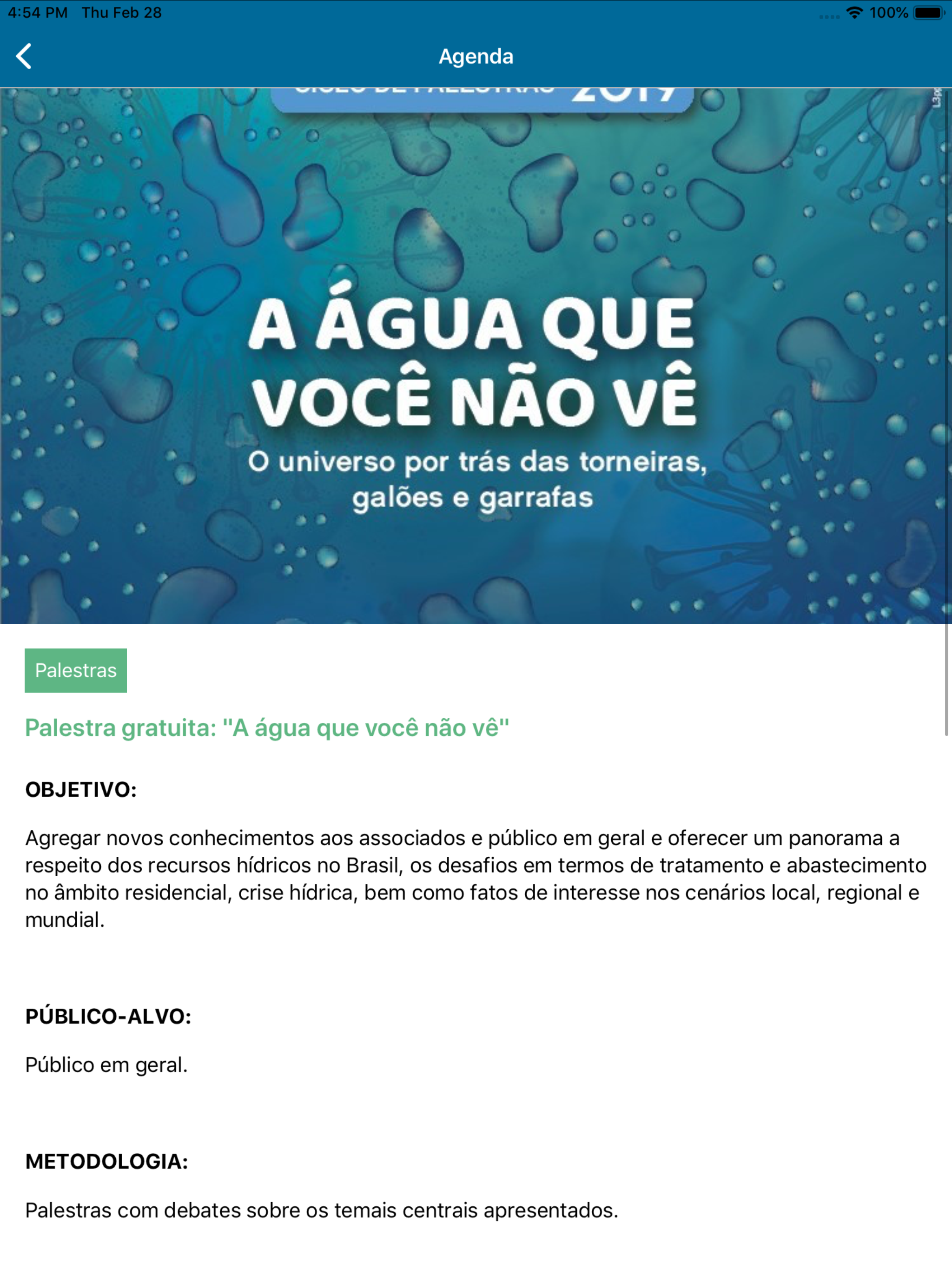 Gestão de água e efluentes