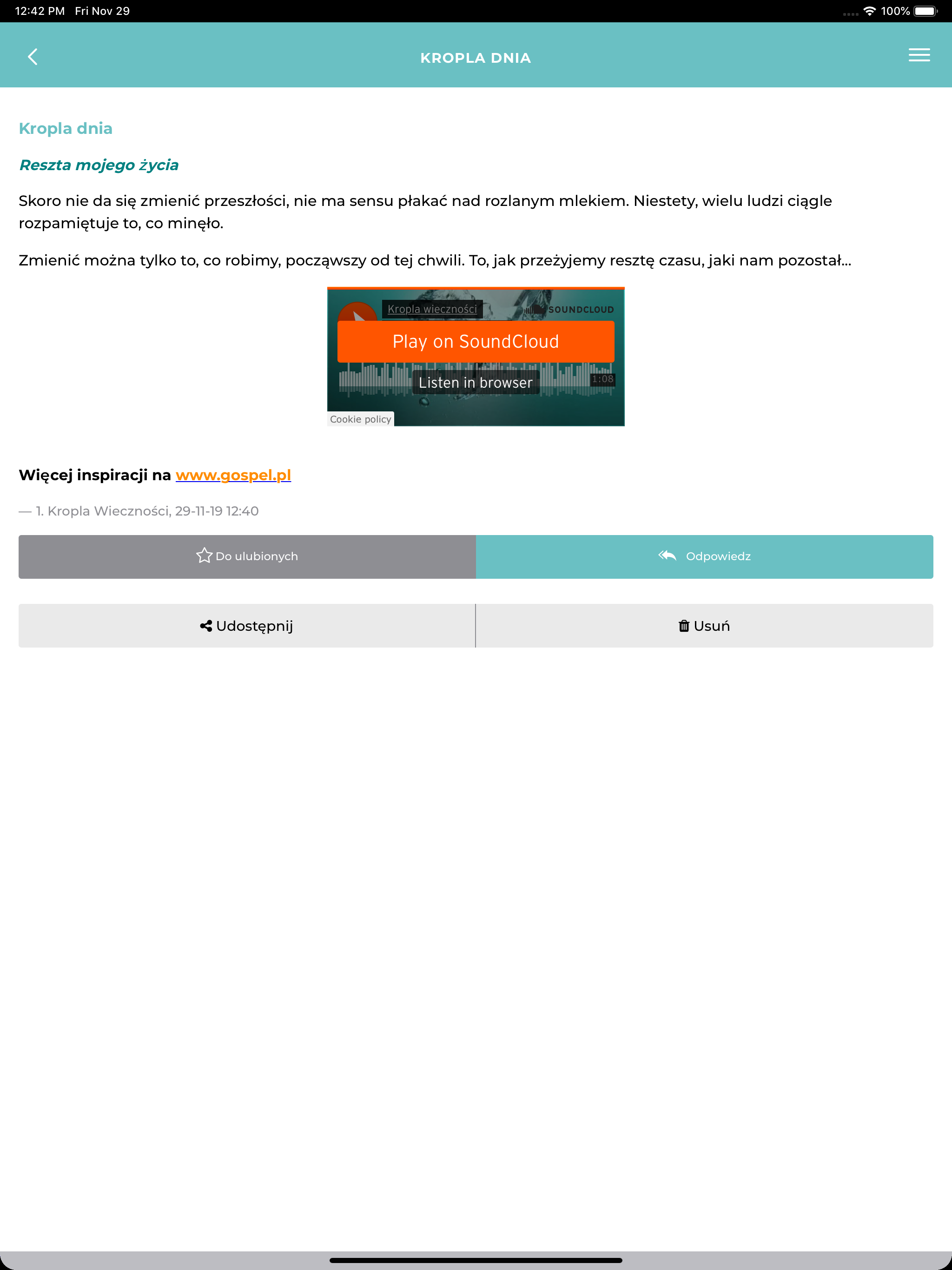 Kropla Wieczności screenshot 7