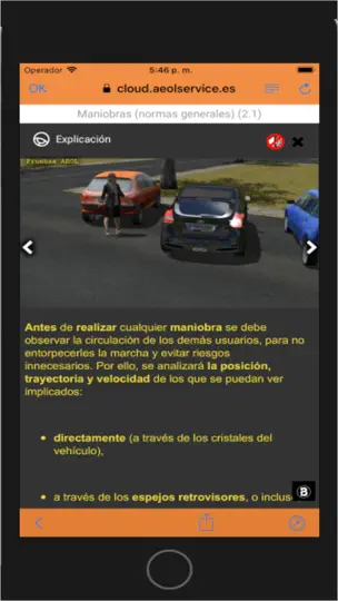 Captura de pantalla de AeolCloud en iPhone 5