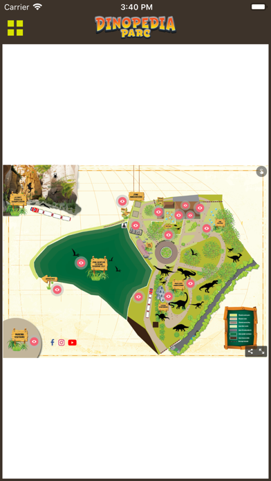 Dinopedia parc screenshot 2